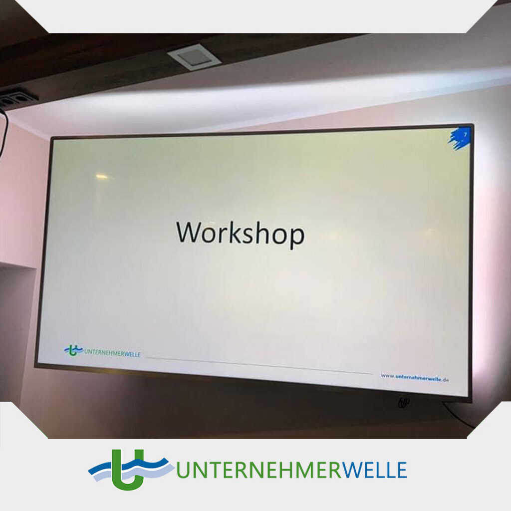 Worskhop der Unternehmerwelle im März in der Werkstadt